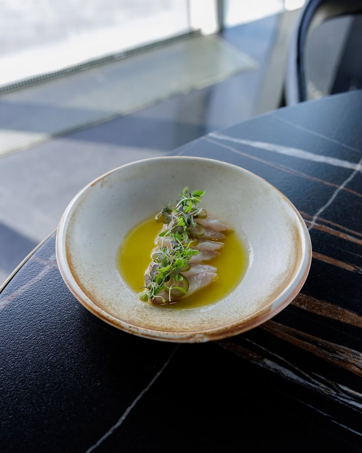 Our Raw Bar is all about freshness. From delicate Hiramasa Sashimi to oysters with yuzu and Yell (1) Our Raw Bar is all about freshness. From delicate Hiramasa Sashimi to oysters with yuzu and Yell (1)